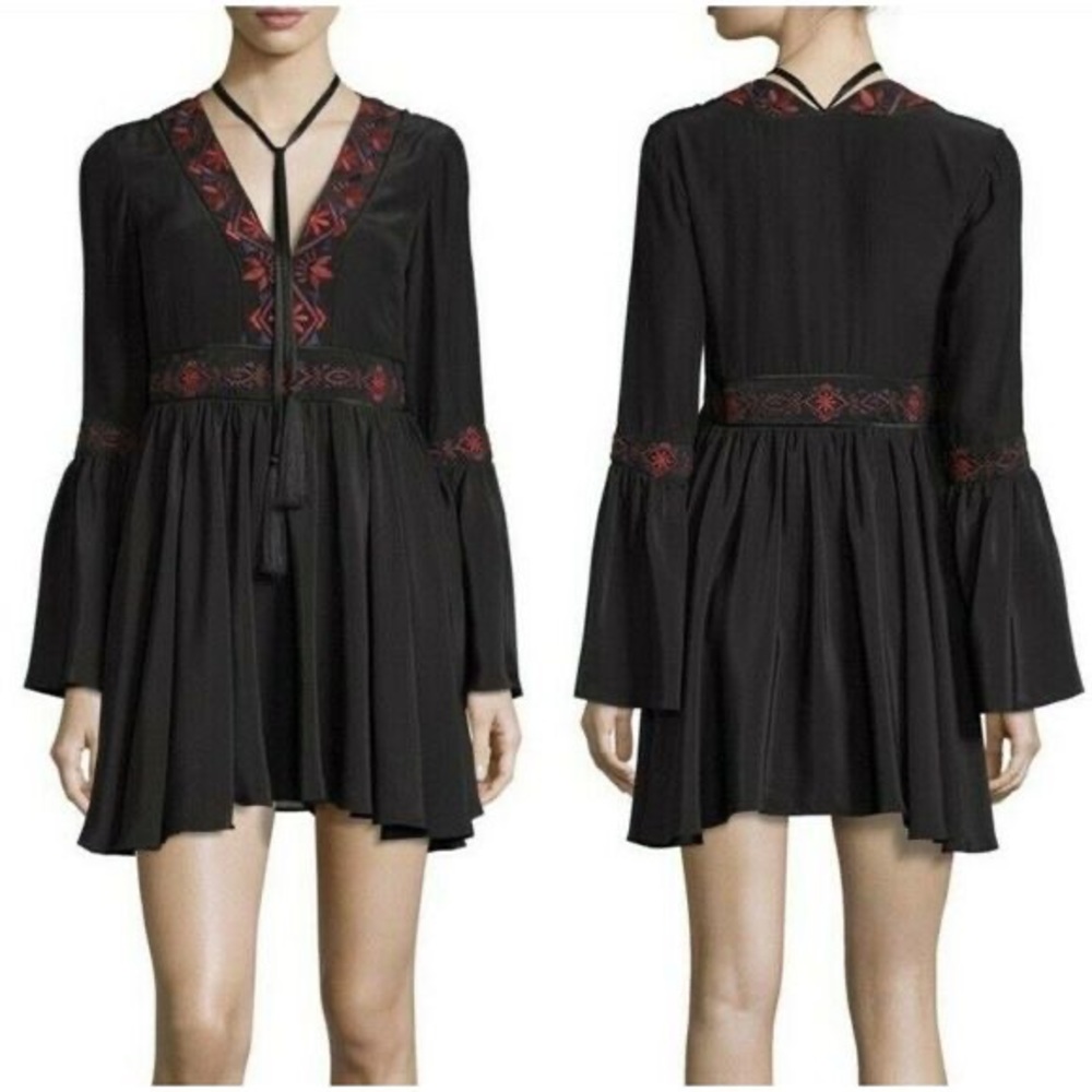 Cinq a Sept Zane Bell Sleeve Dress